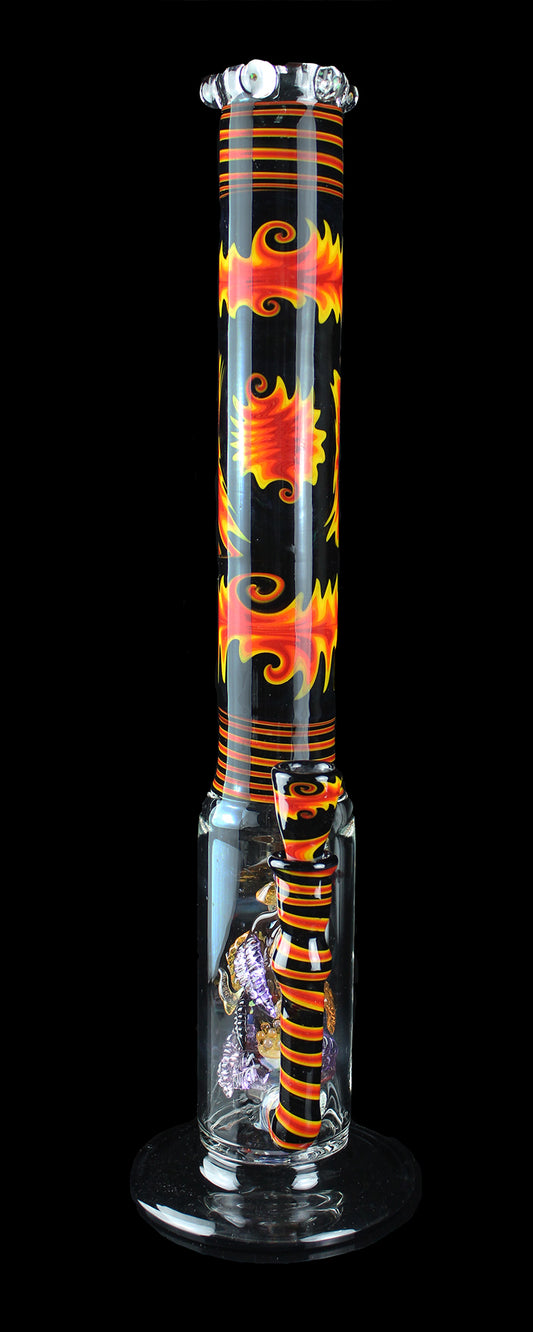 Custom Fire Bong by, Polet and Phil_PGW